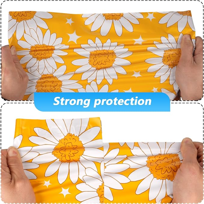 100 Pcs 6x9 Inch Poly Mailer, Waterproof & Tear-Resistant Shipping Bags - Image 4