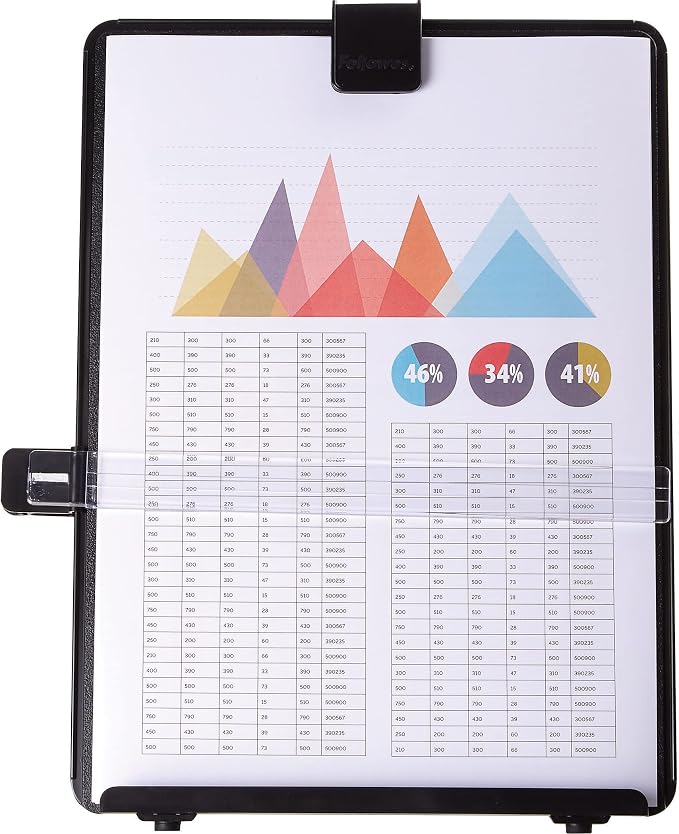Fellowes Letter Sized Non-Magnetic Copyholder, 7.38 x 10.13 x 11.25 inches - Image 5