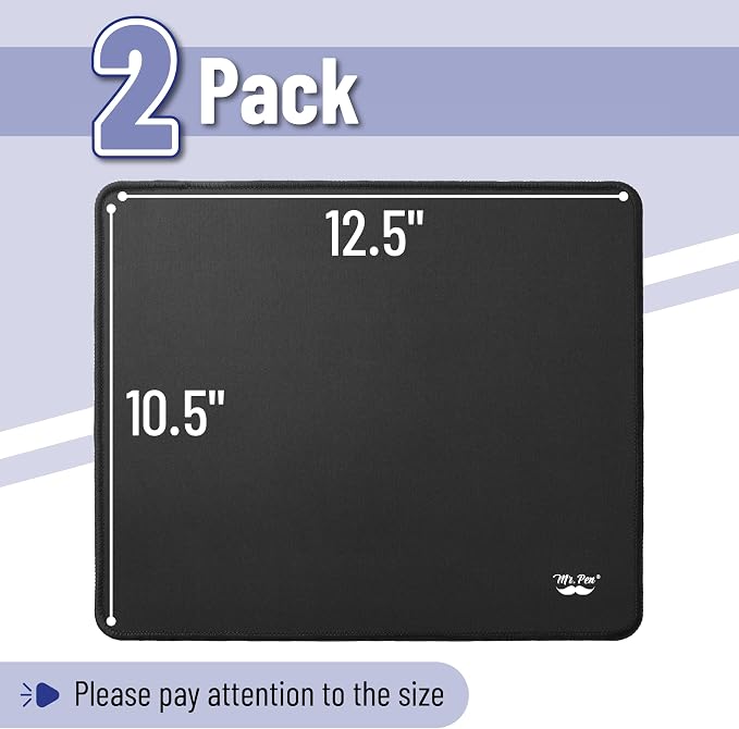Mr. Pen- Mouse Pad, 12.5"x10.5", 2 Pack, Mouse Pads - Image 2