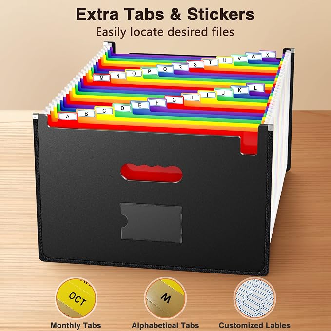 Ultra-Large Accordion File Organizer - Image 3