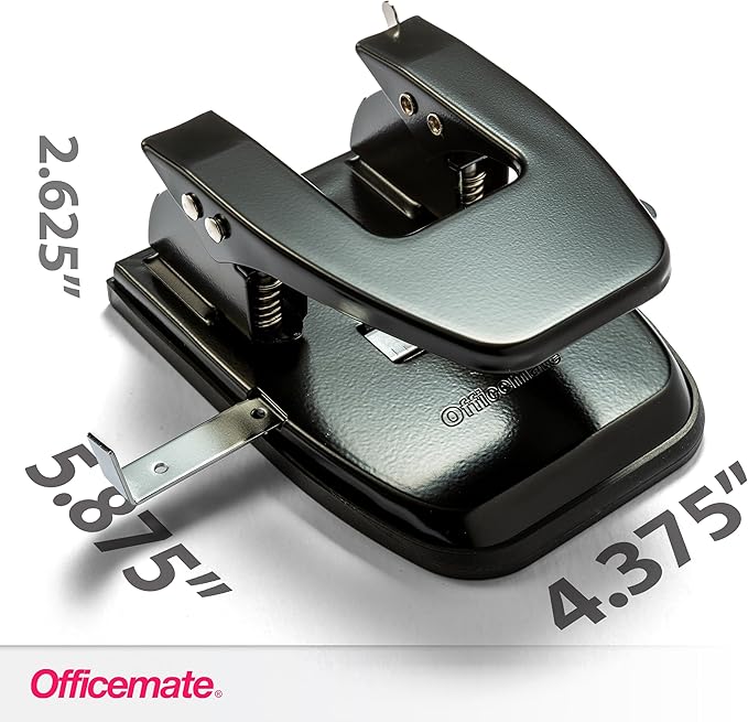 Standard 2 Hole Paper Punch, 30 Sheets Capacity - Image 2