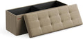 Folding Storage Ottoman Bench by SONGMICS by Unknown