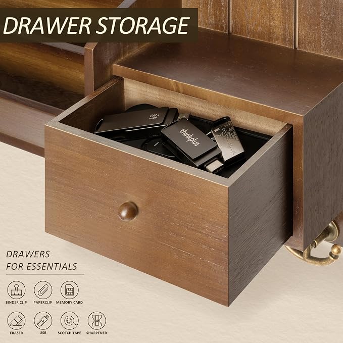 Key Holder Wall Mount with Mail Sorter - Image 5