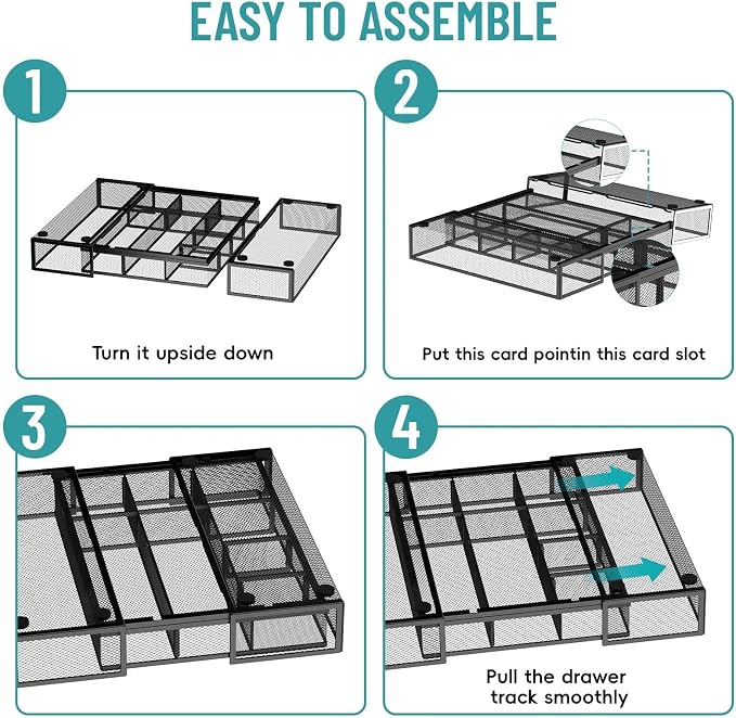Expandable Desk Drawer Organizer Tray - Image 3