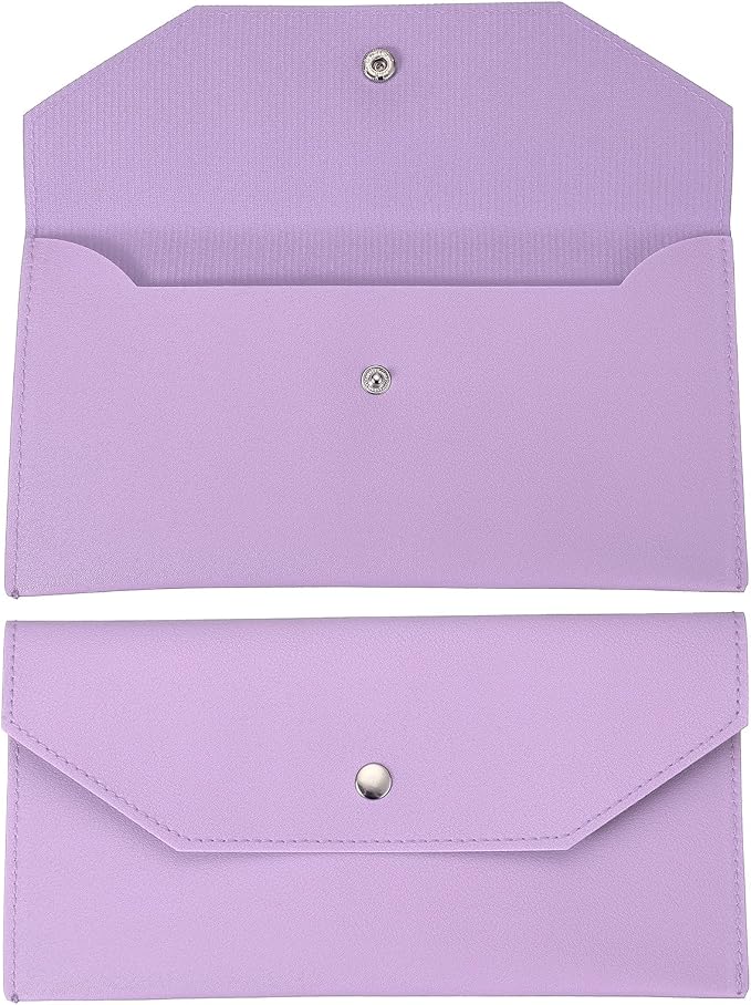PATIKIL Cash Envelope Wallet, Budget Cash Holder Reusable Money Bag Pouch by PATIKIL