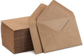 60 Pack Mini Kraft Envelopes, Small Gift Card & notes evelopes by PurpleQCrafts