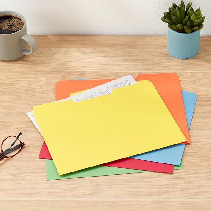 Amazon Basics Sturdy File Folders - Image 6