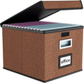 Upgrade Portable File Organizer Box by Huolewa