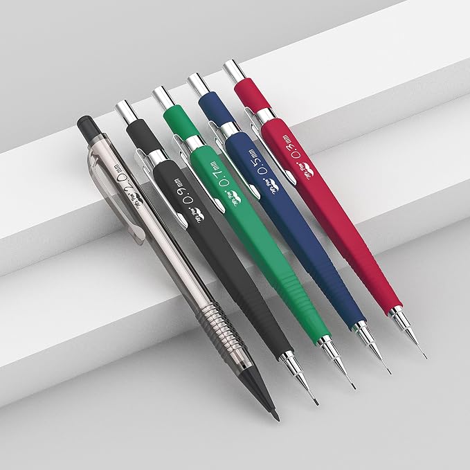 Mr. Pen- Art Mechanical Pencil Set, 5 Mechanical Pencils, 5 HB Lead Refills & - Image 5