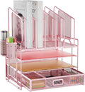 Marbrasse Desk Organizers, 4-Tier Mesh Desk File Organizer by Marbrasse