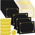 150 Pcs Certificate Kit Include 50 Certificates Holders 50 Certificate Paper 50 by Geyee
