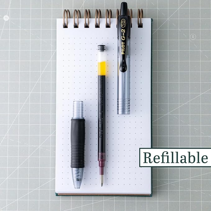 PILOT G2 Premium Refillable and Retractable Rolling Ball Gel Pens, Bold Point - Image 4