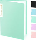 Sooez Binder with Plastic Sleeves 18-Pocket, Displays 36 Pages, 8.5x11 by Sooez