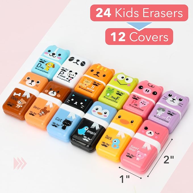 Mr. Pen- Cute Animal Eraser - Image 2