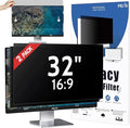 Peslv 32 Inch Privacy Screen for Computer Monitor 16:9 Aspect Ratio, Eye by peslv