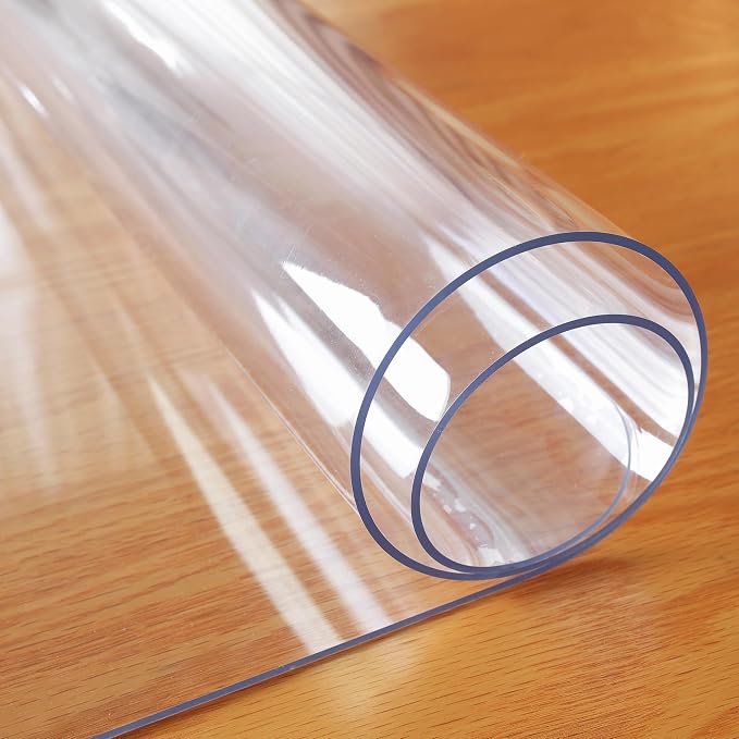 OstepDecor Clear Table Cover Protector 24 x 72 Inch, 1.5mm Thick Plastic Table - Image 8