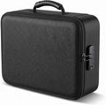 Fireproof Document Box with Lock, 5200°F Fireproof & Water-Resistant File by Unknown