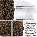 SKYDUE A6 Budget Binder with Zipper Envelopes, Money Organizer by SKYDUE