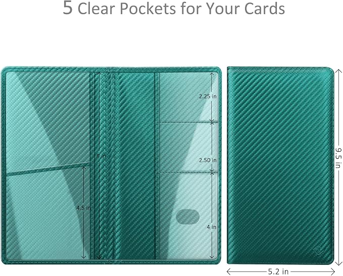 FINPAC Car Registration and Insurance Card Holder, Vehicle Glove Box Card - Image 2