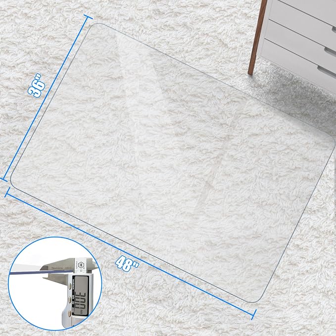 Placoot 48" x 36" Office Chair Mat - Image 6