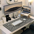 iCasso Black Desk Mat, Big Mouse Pad by iCasso
