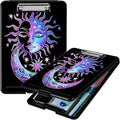 Purple Moon Sun A4 Clipboard by Unknown