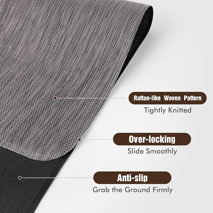 Blvornl Office Chair Mat for Hardwood Floor, 47.2" x 60" Desk Chair Mat for - Image 5