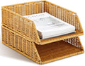 Yeaqee 2 Pcs Paper Tray Organizer by Yeaqee