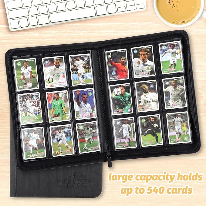 Trading Card Binder, Card Collection Binder Album Folder - Image 6