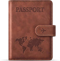 Passport Holder for Travel Essentials, Passport Wallet Cover Case for Travel by Unknown