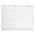 Quilting Rulers 17-3/4in x 22in, Slotted Quilting Ruler by Unknown