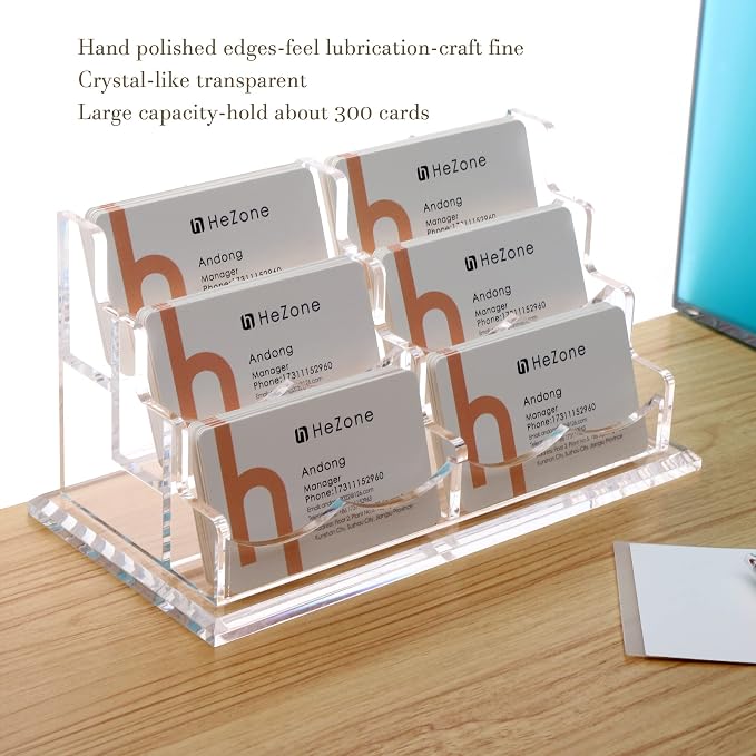 HeZone Business Cards Holder Display - Image 4