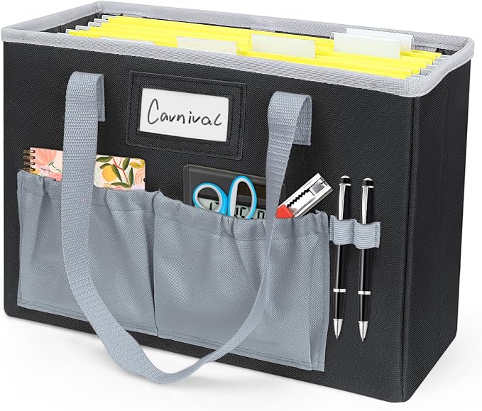 abcxgood Desktop File Organizer Box, Collapsible Hanging Filing Box, Home by abcxgood