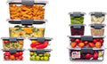 Rubbermaid Brilliance BPA-Free Airtight Food Storage Containers, 24-Piece Set by Unknown