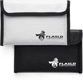 FLASLD Fireproof Money Bags, Fireproof Wallet Pouch, Small Safe Bag by FLASLD
