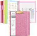 EYROZILL Clipboard Folio with Storage Pocket Organizer Folder Refillable Lined by EYROZILL