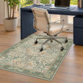 Sage Green 3x4 Office Chair Mat by JTJ