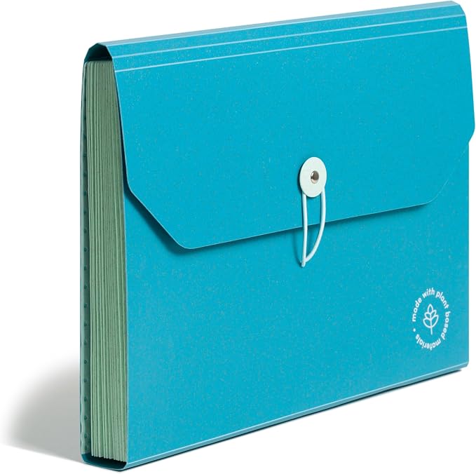 U Brands 13-Pocket Accordion File Organizer, Letter Size, Expandable File - Image 8