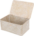 FEIALNDUO Wicker Shelf Baskets by FEILANDUO