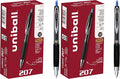 uniball 207 Retractable Gel Pens, Micro Point by uni-ball
