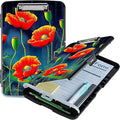 Artistic Red Flower A4 Clipboard by Unknown