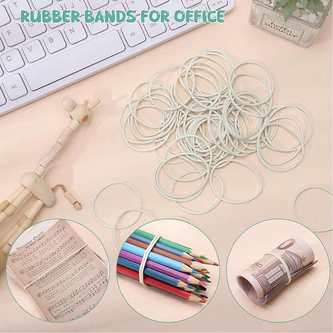 350 Pcs Paper Clips Binder Clip Assorted Sizes, Macaron Green Paper Clamps - Image 5