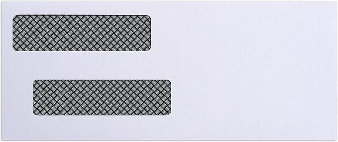 500 Self Seal QuickBooks Double Window Security Check Envelopes - Image 5