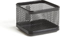 TRU RED Small Stackable Wire Mesh Accessory Holder, Matte Black – Desktop by TRURED