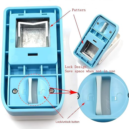 1 inch Square Punch Craft Lever Punch Handmade Paper Punch - Image 6
