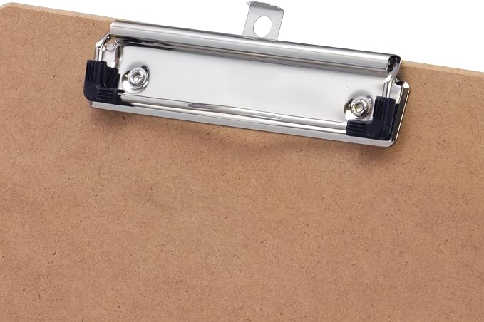 Officemate Recycled Legal Size Wood Clipboard, Low Profile Clip - Image 4
