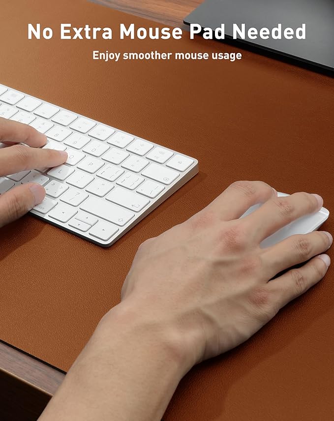 Aothia Faux Leather Desk Mat - Image 4