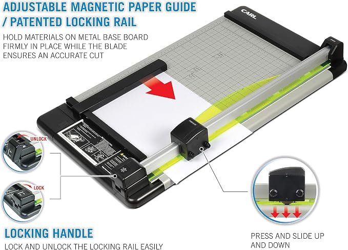 CARL Heavy Duty Rotary Paper Trimmer - Image 5