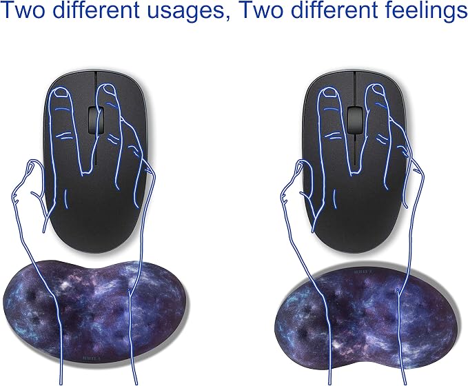 BRILA Ergonomic Memory Foam Mouse Wrist Rest Support Pad Cushion - Image 2