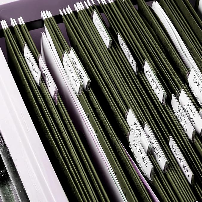 Extra Capacity Hanging File Folders, RAZCC 30 Pack Letter Size Reinforced - Image 7